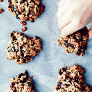 oatmeal and cranberry cookies
