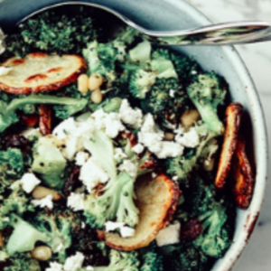 BROCOLI FETA SALAD WITH POTATOES