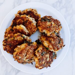 Boulettes poulet et légumes